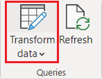 Otevřít Power Query