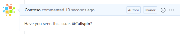 Screenshot: @Erwähnung