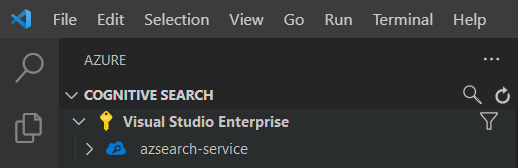 Подписки Azure в VS Code